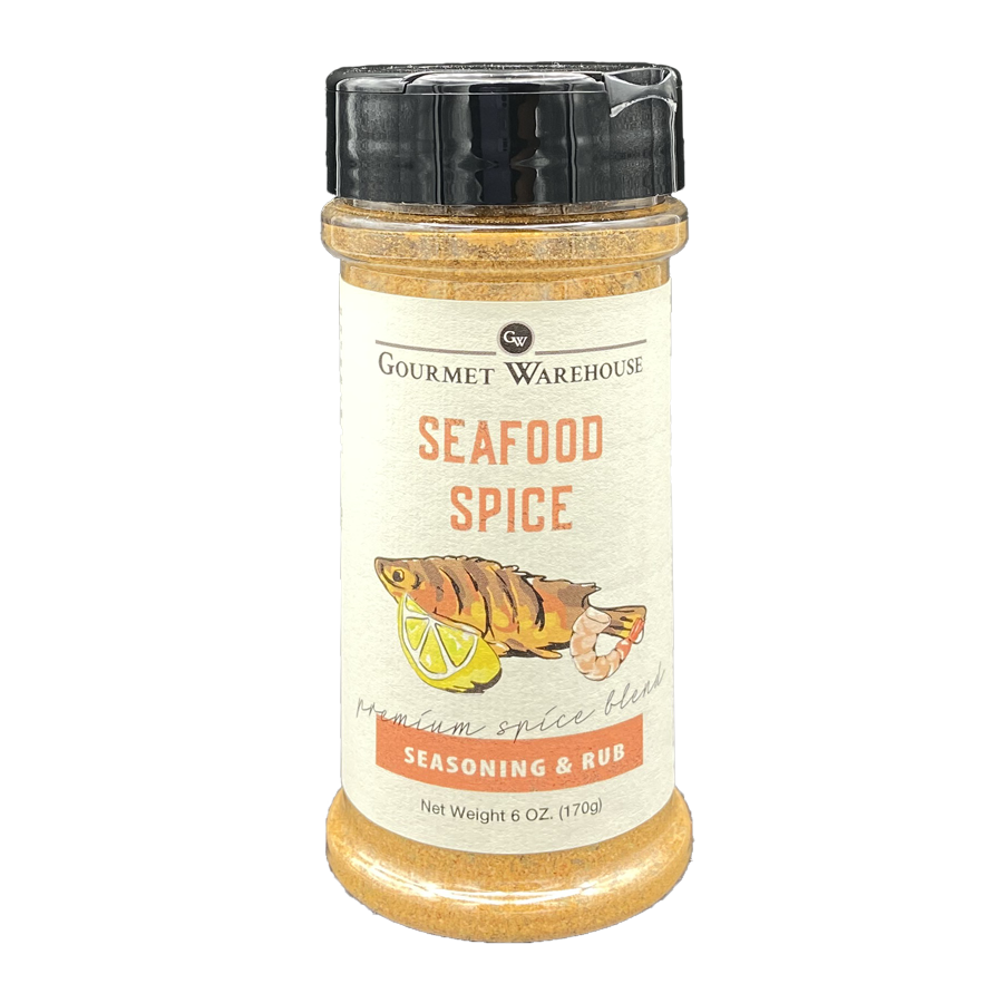 Gourmet Warehouse Spice Rub & Seasoning, Seafood Seasoning - 6 oz